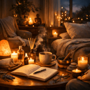 Como criar um ritual noturno para relaxar corpo e mente